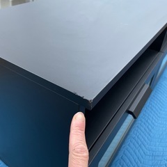 f●■IKEAイケア・BRIMNES ブリムネス テレビ台, ブラック, 120x41x53 cmの画像