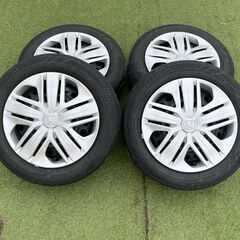 【中古】鉄チン/スチールホイール/HONDA/FIT/15インチ...