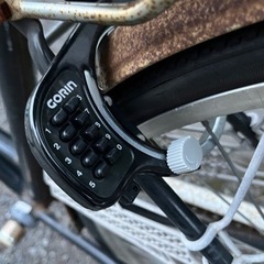 差し上げます 前後カゴ付き自転車 27インチの画像
