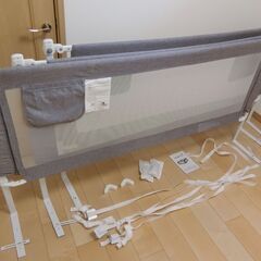 ベッドガード 200サイズ ３枚 説明書有り シングルベッド２台...