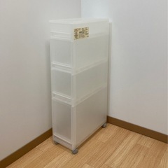 無印良品　ポリプロピレン収納ストッカー　キャスター付き2