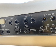値下げ交渉受付中！ピアノタッチ⭐︎ペダル付き電子ピアノの画像