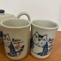 急須　湯呑み　セットの画像