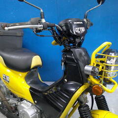 HONDA クロスカブ110 黄 エンジン始動確認 自賠責保険で乗れます 半額配送キャンペーン 現状渡し諸経費￥0- 横浜 P-Yardの画像