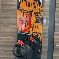 【総額108,000円】スノーボード板　k2 www 151cmの画像