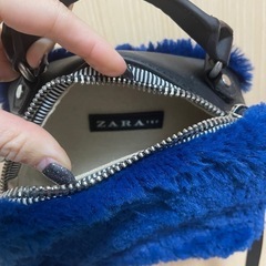 ZARA ファーバッグの画像