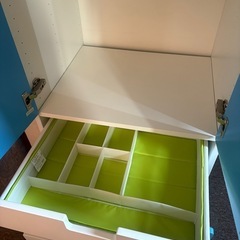 IKEAの収納家具の画像