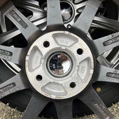 ブリヂストン スタッドレス VRX 185/60R15 2019年49週製造 中古バリ山！の画像