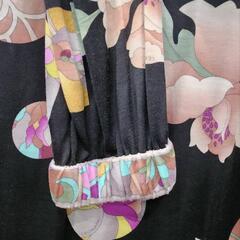 ★【LEONARD / レオナール】ワンピース  毛 絹   バックファスナー  膝丈  LLサイズ  北九州店舗店頭販売のみの画像