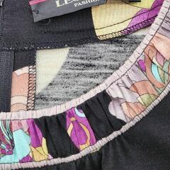 ★【LEONARD / レオナール】ワンピース  毛 絹   バックファスナー  膝丈  LLサイズ  北九州店舗店頭販売のみの画像