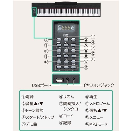 電子ピアノ