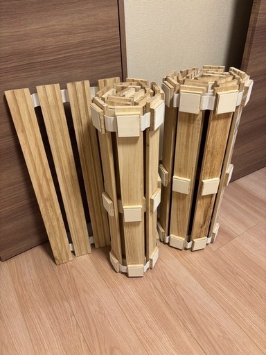 ダブルサイズ　マットレス用 すのこ