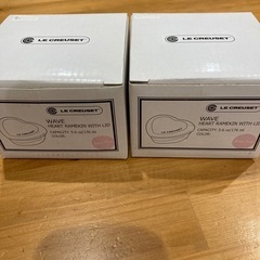 LE CREUSETのハートオープンウェアの画像