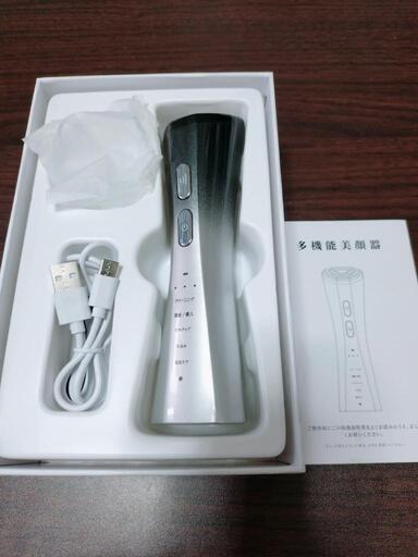 美顔器 イオン導出導入 EMS 微電流 LED 1台多役6種類モード3段階レベル