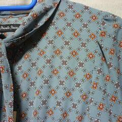 【新品 / Private Pause】ボウタイプリ－ツワンピース サイズLの画像