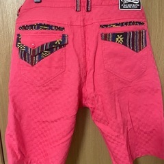 TOMSTJUNIOR レッドハーフパンツの画像