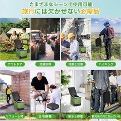 新品　簡易トイレ 防災士推奨 折りたたみトイレ 携帯トイレ 車用トイレ 蓋付きポータブルキャンプトイレ 防災グッズ 組み立て簡単 耐荷重150kg 高耐久で快適な旅行用トイレの画像