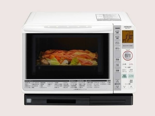 HITACHI　過熱水蒸気オーブンレンジ ヘルシーシェフ 22L MRO-NS7