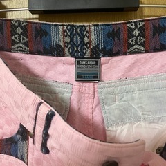 TOMSTJUNIOR ピンクハーフパンツの画像