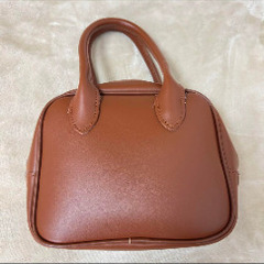 美品　ブラウン　ハンドバック