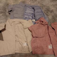 【3点set】UNIQLO＆GU  ﾕﾆｸﾛ＆ｼﾞｰﾕｰ  80 中綿 コート ジャケットの画像