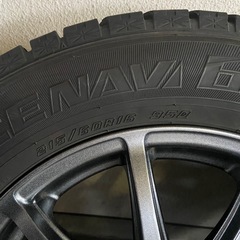 週末限定ホンダヴェゼル他215/60R16 グッドイヤーアイスナビ　アルミセットの画像