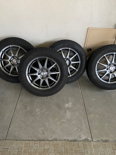 週末限定ホンダヴェゼル他215/60R16 グッドイヤーアイスナビ　アルミセット