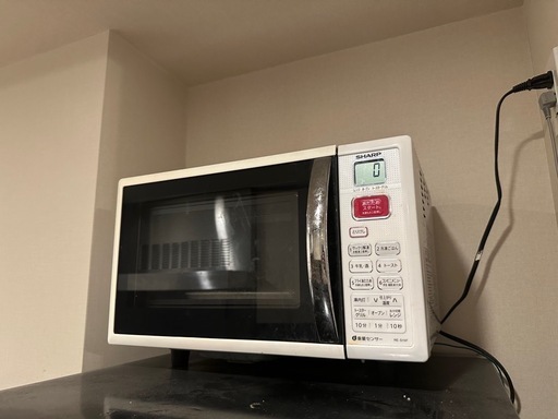 シャープ オーブンレンジ15L ホワイト系