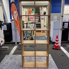 スタッキングシェルフ 無印良品 棚 シェルフ 収納棚 約 幅81...