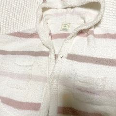 最終お値下げ！美品　ジェラピケポンチョ　タオル生地　80-90の画像