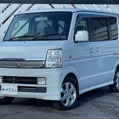 ★津島市発★　スズキ　エブリィワゴン　PZターボ　パワースライドドア　ETC　フルフラットシートの画像