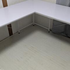 L字デスク ゲーミングデスクの画像
