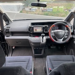 総額22.0万円★両Pスラ★ナビTV地デジ★Bカメラ★リアAC★ETC★ 平成22年式 ホンダ ステップワゴン G Lパッケージ(RK1)2000cc8人乗 13.2万キロ 車検なし ブラックの画像