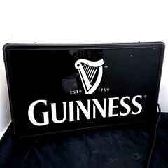 METRO サインディスプレイ GUINNES ネオン看板 インテリアの画像