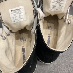 👟《 ★ converse ★ 》 黒 ✨綺麗！✨  size 24cm . オールスター ハイカット ，の画像