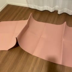 【未使用】折りたたみヨガマット　ヨガラグの画像