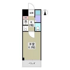 💕初期費用「5万円」、初月賃料なし、礼金なし、敷金なし、仲介手数...