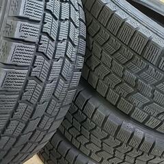 組み換え工賃込み❄️バリ山スタッドレス215/60R17グッドイヤー4本セットの画像