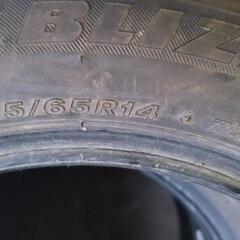 ☃️スタッドレス　155/65R14の画像