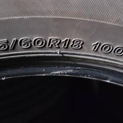 ☃️スタッドレス❄️　BS 225/60R18  VRX3 4本の画像