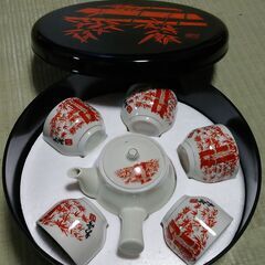 【未使用品】急須と湯呑セット