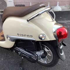 キレイな原付をお探しの方へ　ジョルノ現行型　AF77　走行６１ｋｍ　滋賀県草津市　他に程度のいい原付２０台ありますの画像