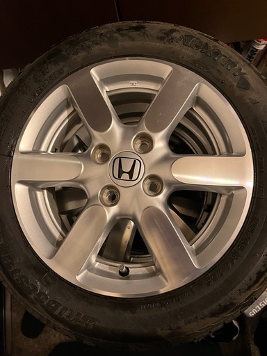 ホンダN-one純正アルミ・タイヤセット ホンダ N-BOX n-one RS15インチ