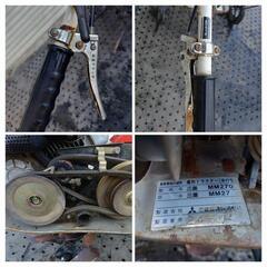 管理機　農用トラクター（歩行型）　三菱MM27　家庭菜園　長野市の画像