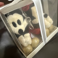 ★4℃限定ディズニーコラボ　ミッキー＆ミニーぬいぐるみキーホルダー★の画像