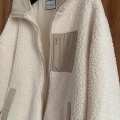 クラシカエルフ　ビッグシルエットボアブルゾン　Mの画像