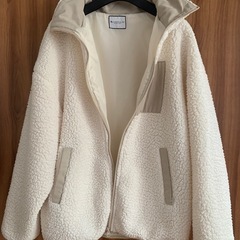 クラシカエルフ　ビッグシルエットボアブルゾン　Mの画像