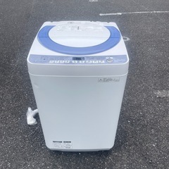 北九州市内配送設置無料 保証付き 洗濯機 シャープ 7.0kg 送風乾燥 ES-