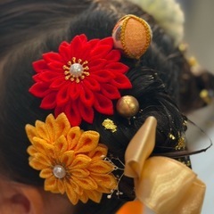 ひな祭り　七五三　髪飾り　和飾りの画像