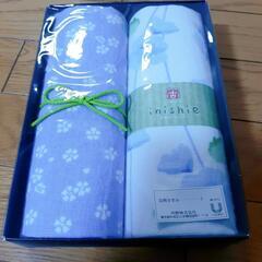 新品未開封　フェイスタオル　ガーゼタオルの画像